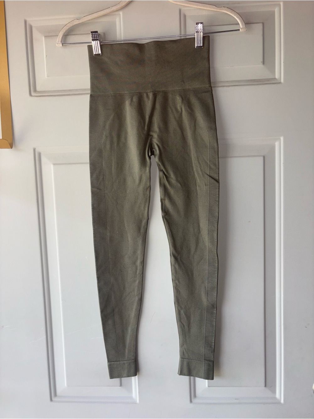 Set Active olive green leggings size XS/S